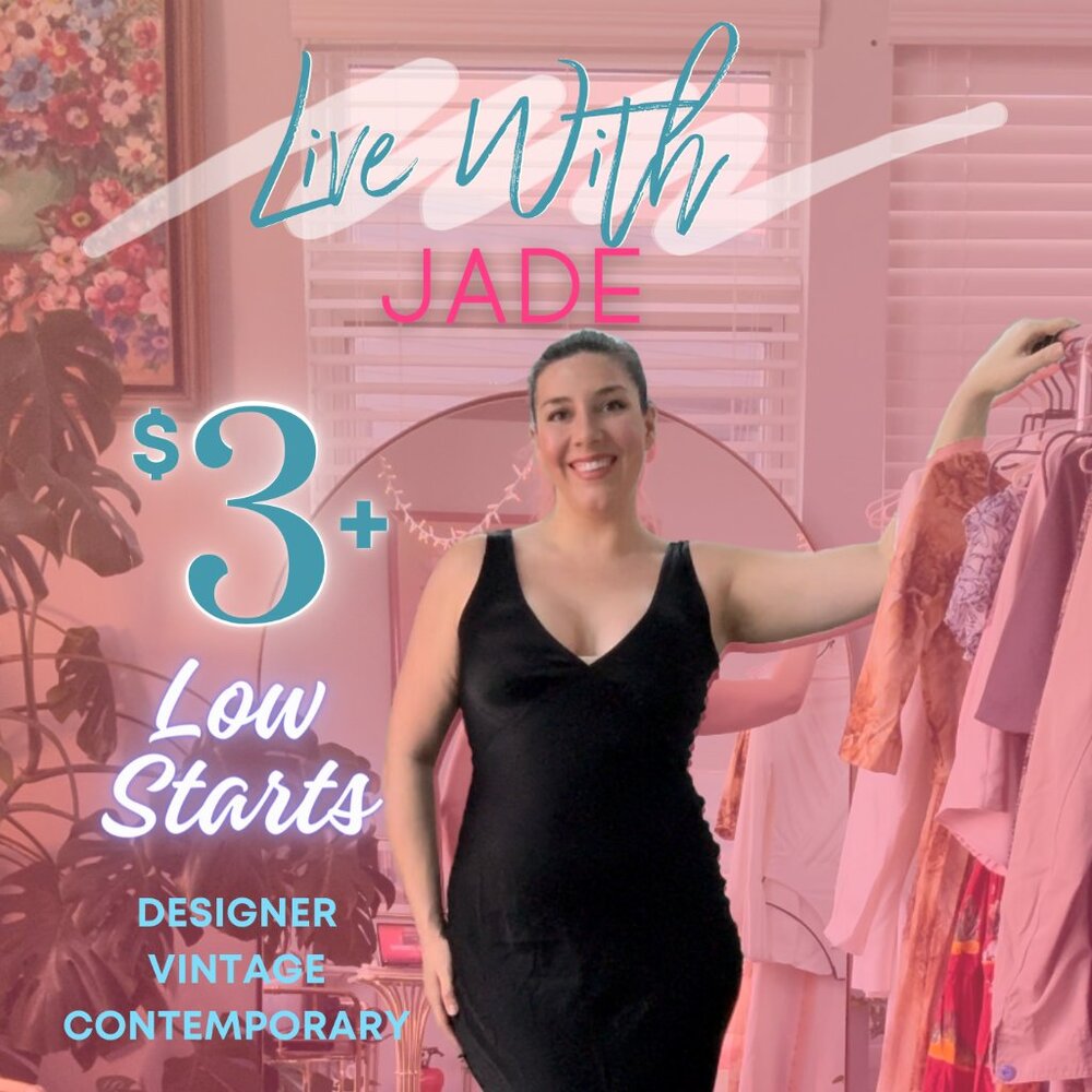 LIVE W/ JADE!  LIKE TO BE NOTIFIED! NEW STUFF 90% OFF GIVEAWAY